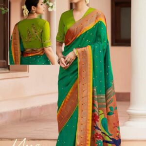 Soft Brasso Silk Saree