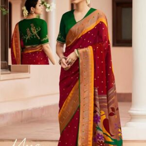 Soft Brasso Silk Saree