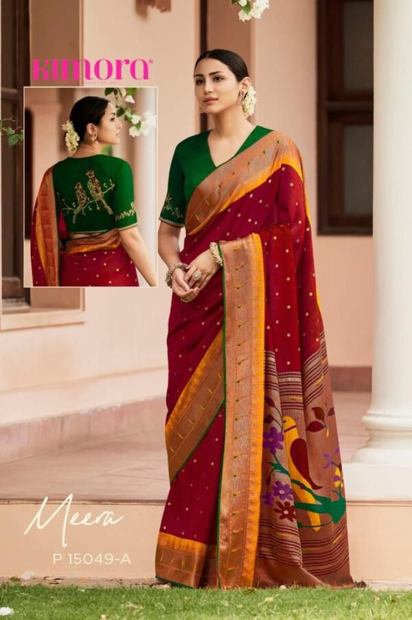 Soft Brasso Silk Saree