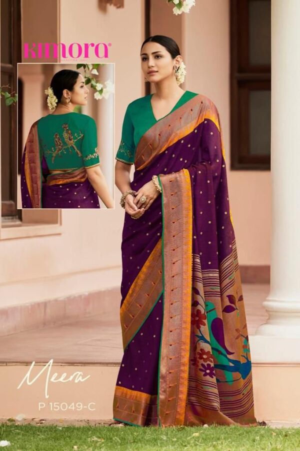 Soft Brasso Silk Saree