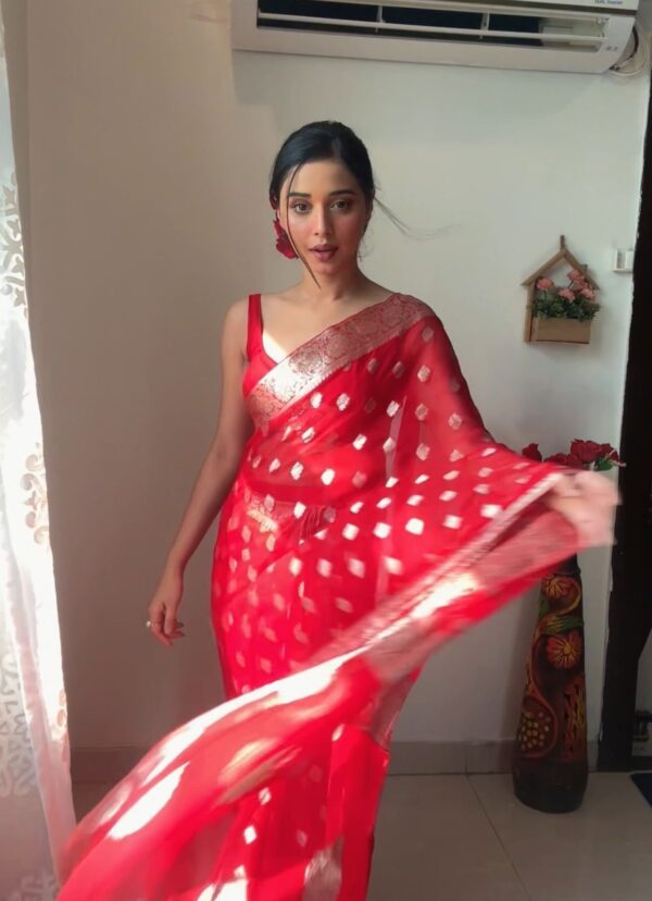 Soft Lilan Slab Ready To Wear Saree