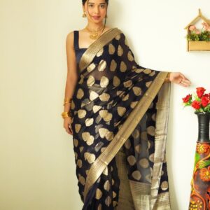 Soft Lilan Slab Ready To Wear Saree