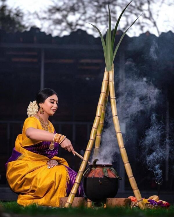 Banarasi Soft Silk Saree - Image 8