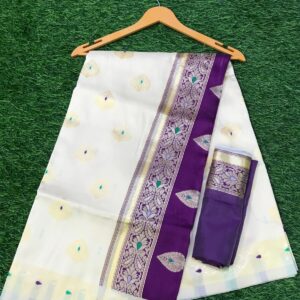 Maharashtrian Jacquard Silk Saree
