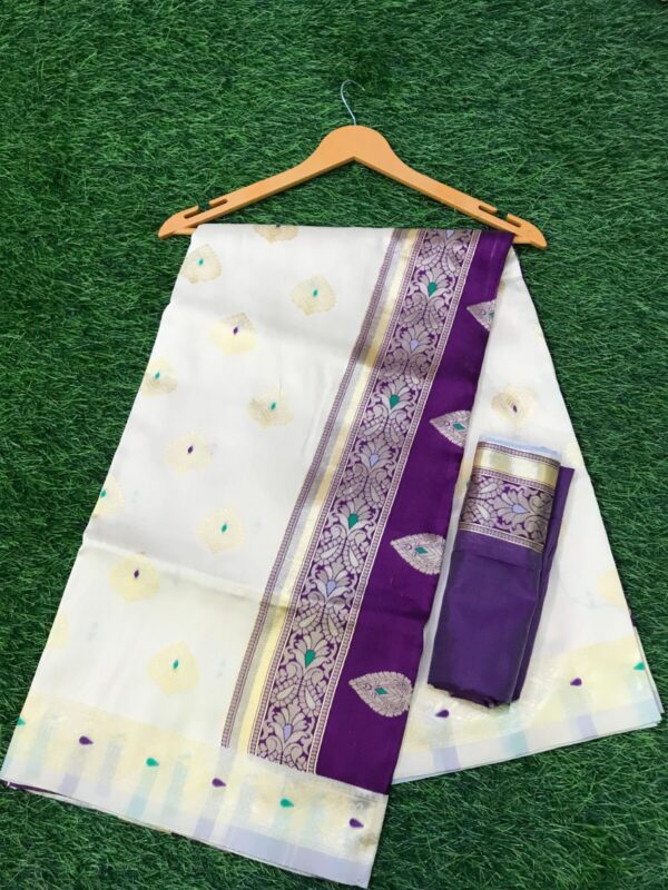 Maharashtrian Jacquard Silk Saree