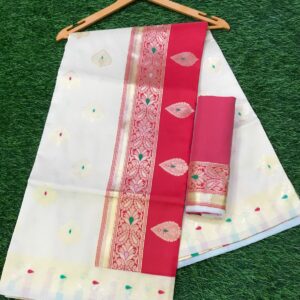 Maharashtrian Jacquard Silk Saree