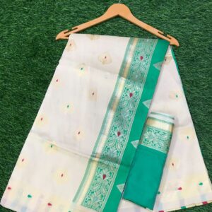 Maharashtrian Jacquard Silk Saree