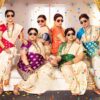 Maharashtrian Jacquard Silk Saree - Image 2
