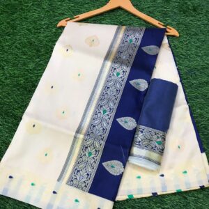 Maharashtrian Jacquard Silk Saree