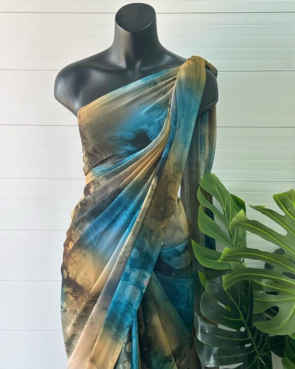 Beautiful Georgette Saree