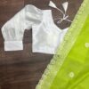 Stylish Organza Silk Saree - Image 2