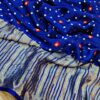 Beautiful Soft chiffon sarees with oll over multicolour design - Image 2