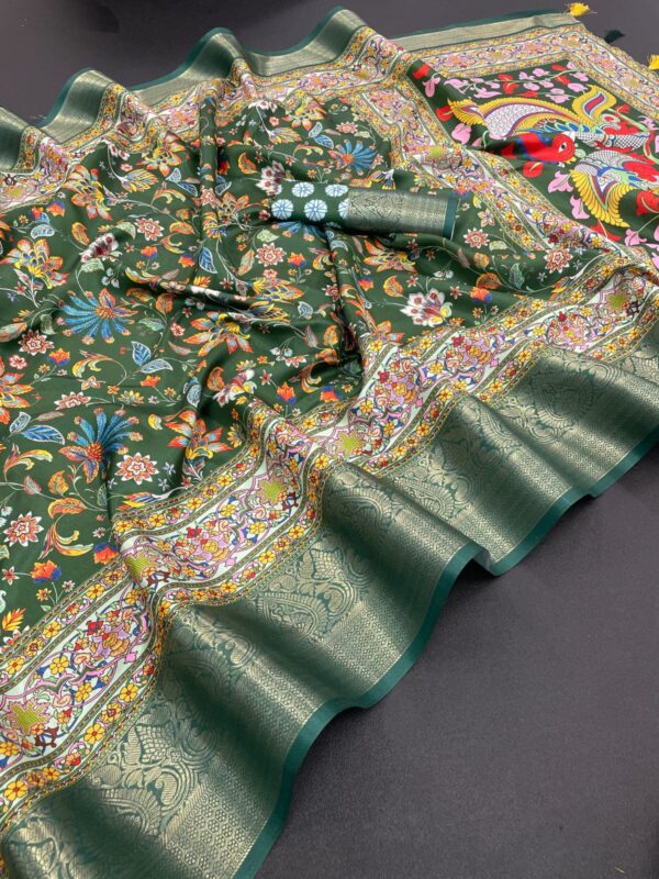 Beautiful Dola Silk Saree - Image 2