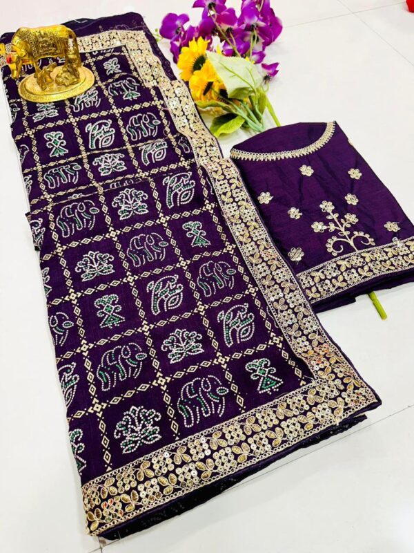 Dola Silk Patola Saree