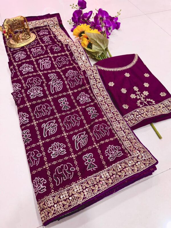 Dola Silk Patola Saree
