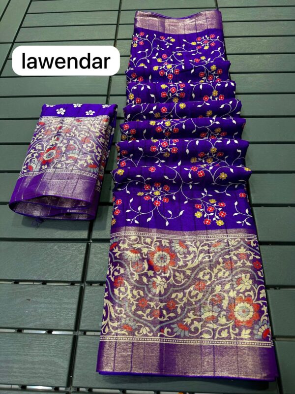 Banarasi Slub Silk Saree