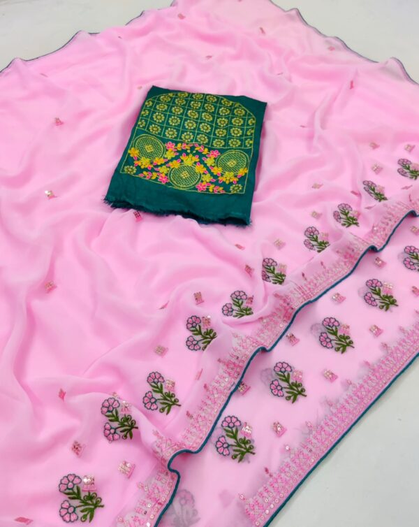 New Exclusive Sequence Work Sarees