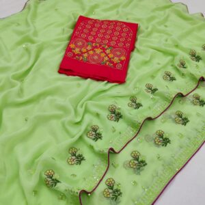 New Exclusive Sequence Work Sarees