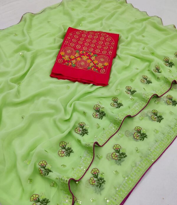 New Exclusive Sequence Work Sarees