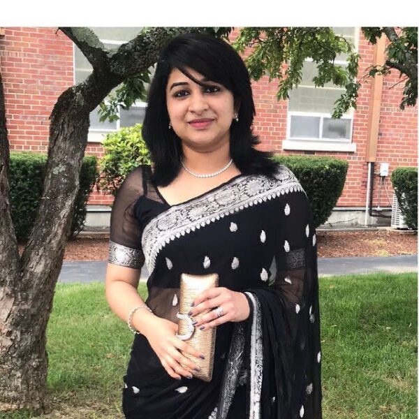 Soft Linen Saree - Image 2