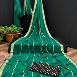 Weight less striped saree
