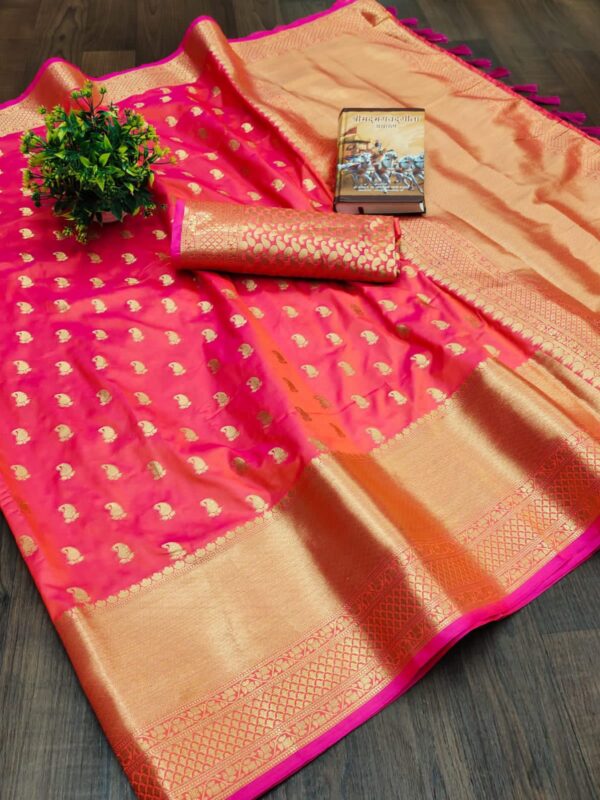 kanjivaram Banarasi Saree