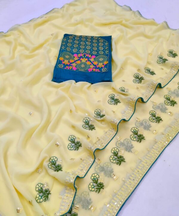 New Exclusive Sequence Work Sarees