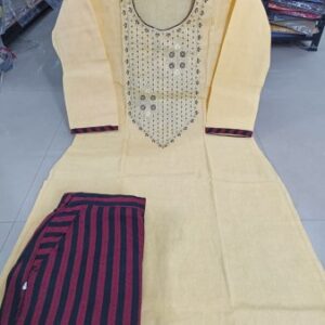 Kurti with trouser set
