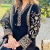 Heavy Georgette Top Palazzo Set For Women