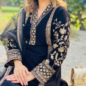 Heavy Georgette Top Palazzo Set For Women