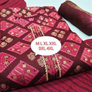 Capsule Kurti With Pant & Dupatta