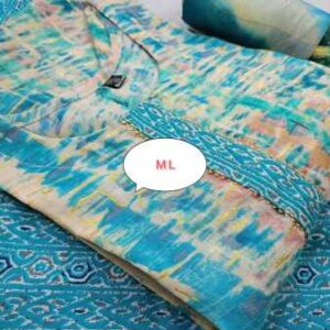 Capsual kurti Pant Dupatta Set