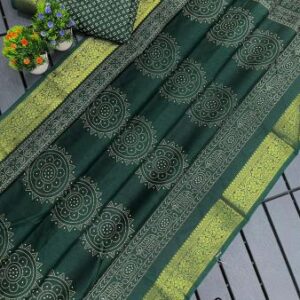 Soft Tusser Silk Zari Weaving Sarees