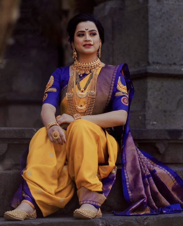 Soft Banarasi Silk Sarees With Beautiful Zari Weaves - Image 2