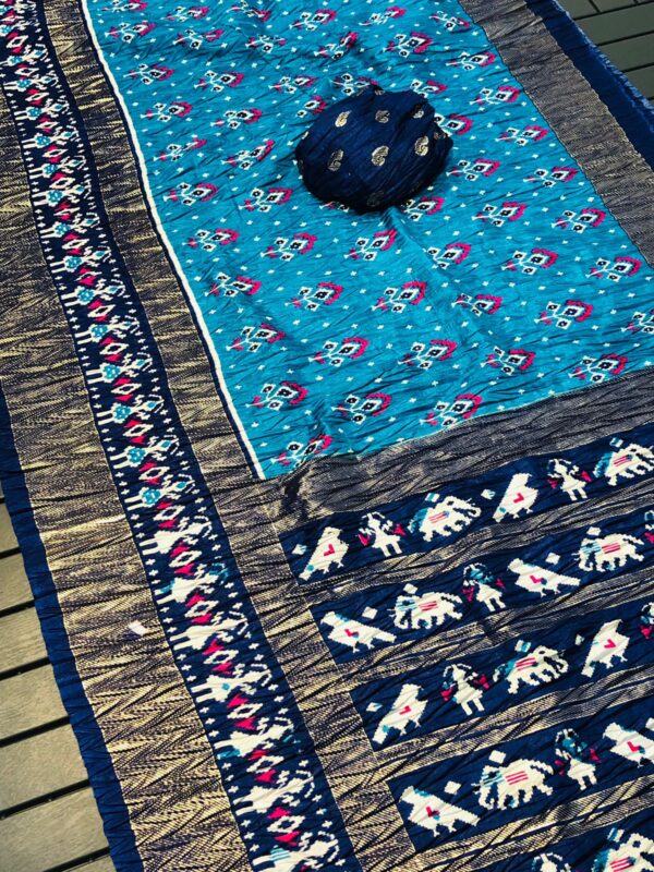New Soft Dola Silk Printed Saree