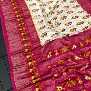 New Soft Dola Silk Printed Saree