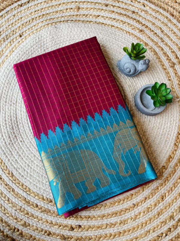 Beautiful Cotton Silk Saree - Image 2