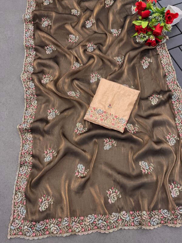 Multi-Sequence Saree