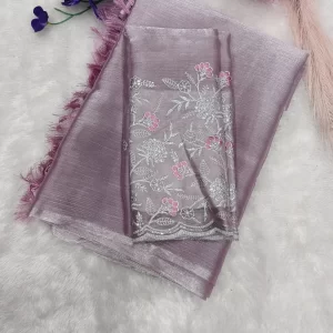 Stylish Burberry Jimmy Choo Saree