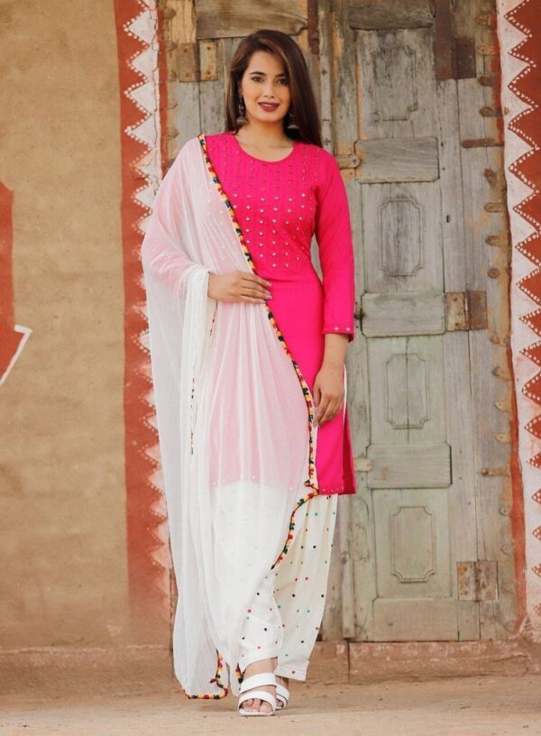 Patiyala With Kurti And Dupatta