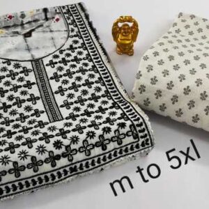 Straight Kurti With Bottom