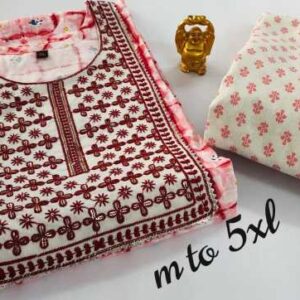 Straight Kurti With Bottom