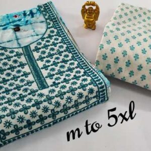 Straight Kurti With Bottom