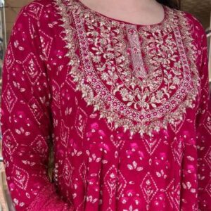 Printed Kurta And Pent