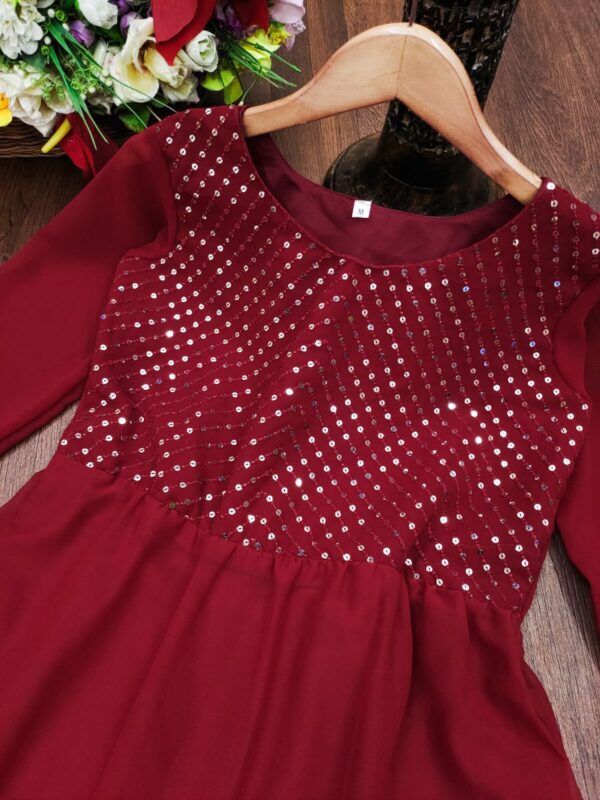 Fox Georgette Gown - Image 3