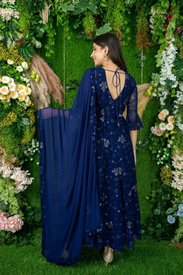 Fox Georgette Gown - Image 5