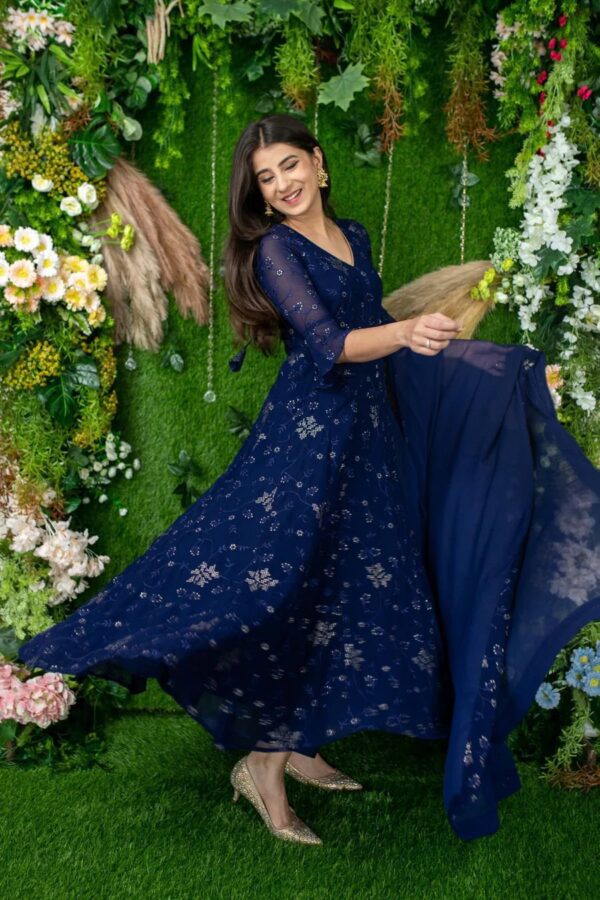 Fox Georgette Gown - Image 6