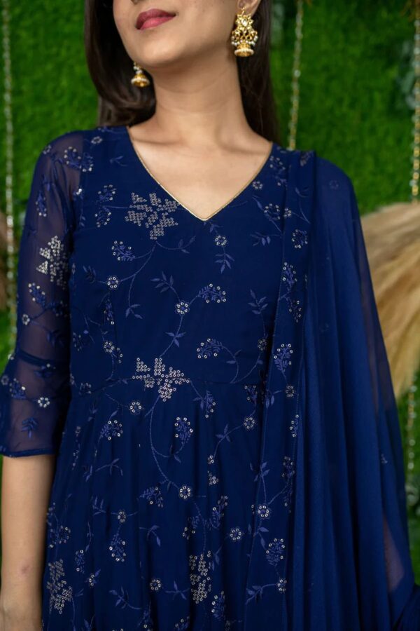Fox Georgette Gown - Image 3