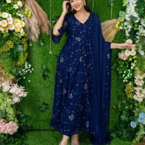 Fox Georgette Gown
