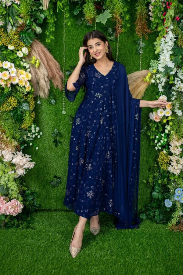Fox Georgette Gown